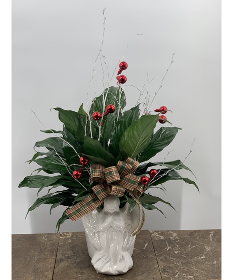 Christmas Angel Planter