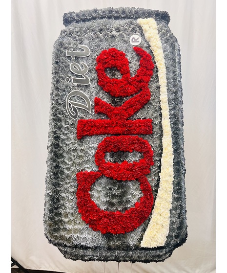 Diet Coke Custom Fresh flower