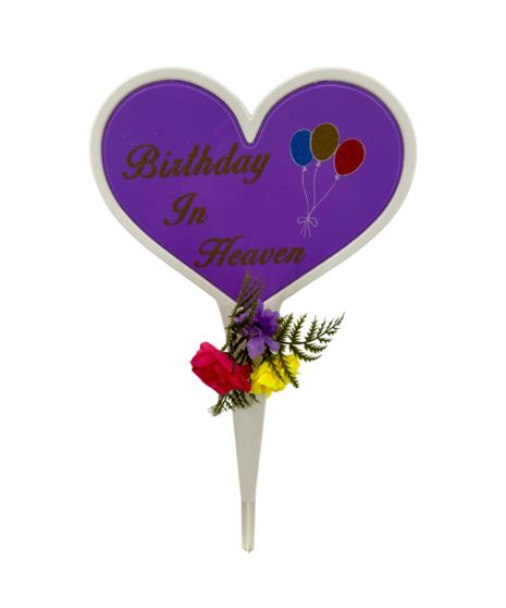 Purple Birthday in Heaven