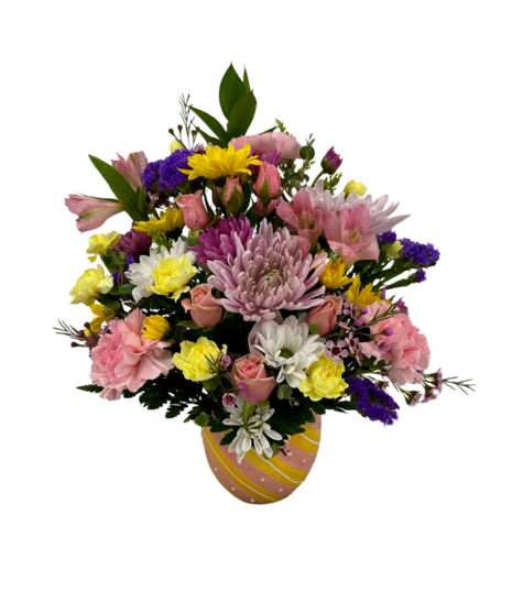 Poka Dot Egg Bouquet