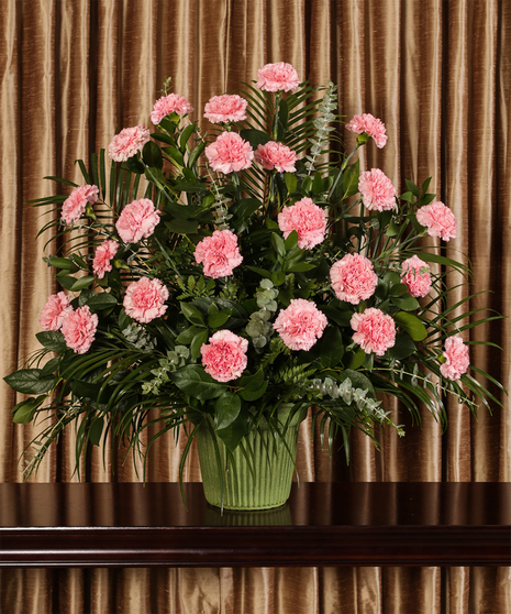 Pink Carnations Mache Tribute