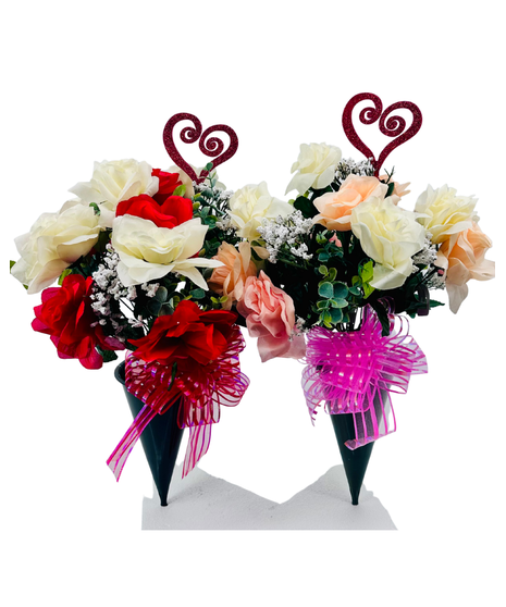 Valentine's Silk Roses