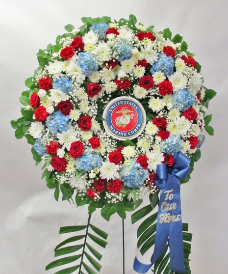 Marine Corp  Wreath