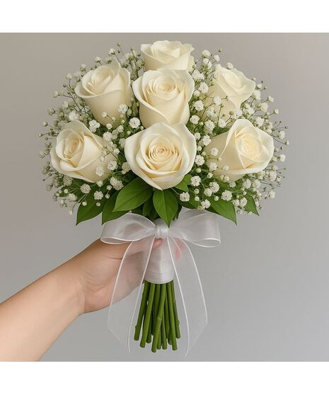 Hand Held Nosegay for Prom