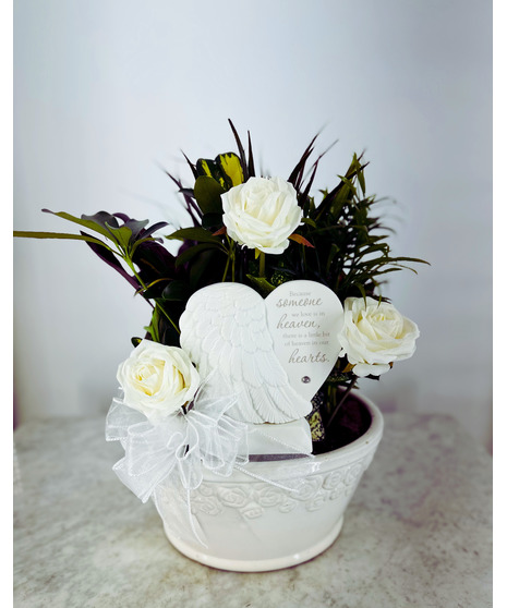 Heart of an Angel Dish Garden