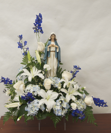 "MADONNA IN BLUE"
