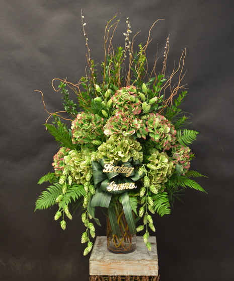 All Green Vase