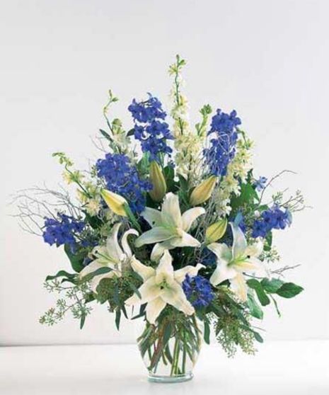 Sapphire Starburst Arrangement