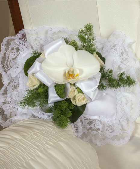Elegant White Satin Piece
