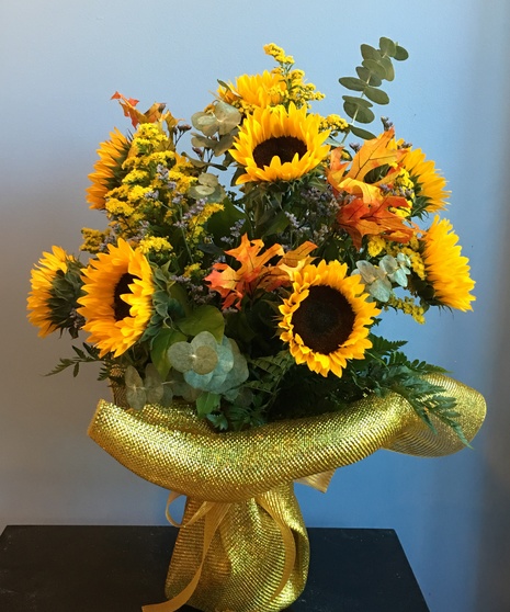 Golden Sunflowers