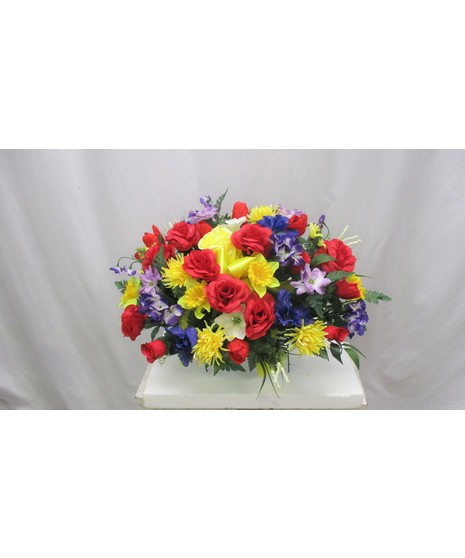Delux assorted silk  pillow