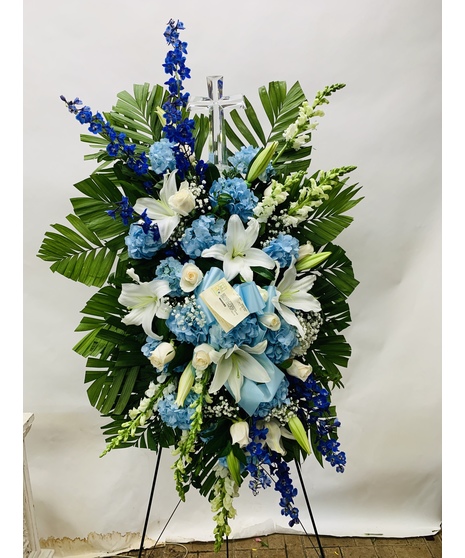 Ocean Breeze Spray with Crystal Cross