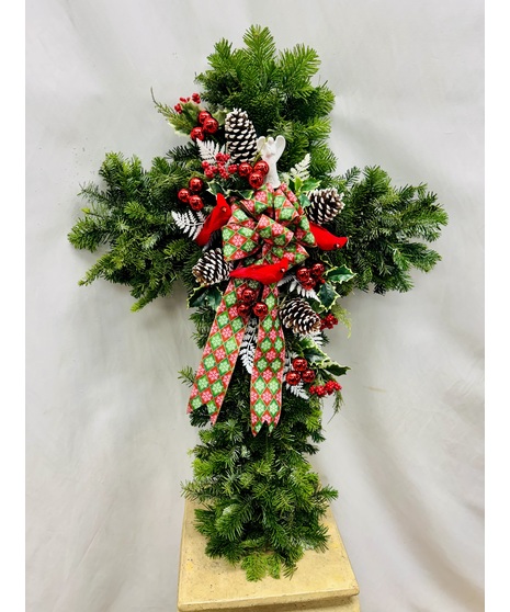 Custom Evergreen Cross