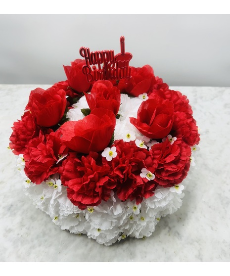 SILK BIRTHDAY CAKE/Cemetery