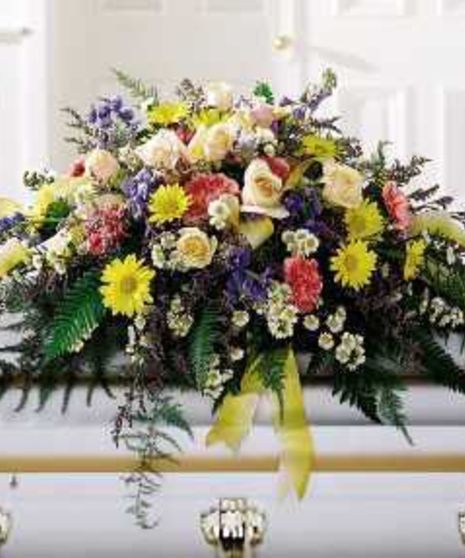 Casket Spray spring mix