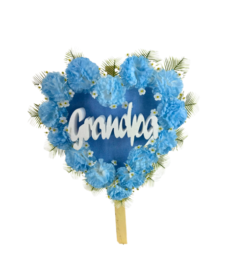 Grandpa Silk Heart