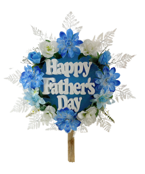 Silk Happy Father's Day Sign