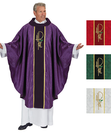 Eucharistic Jacquard Chasuble