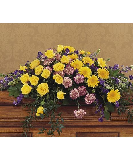 Casket Spray Garden Mix