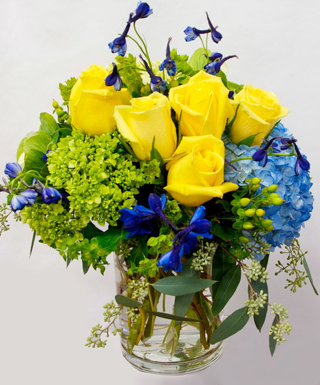 English Garden Vase