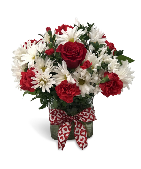 All You Need Is Love With 1  Red Roses