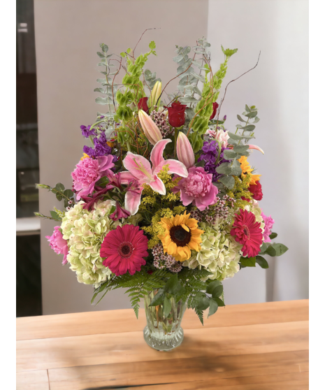 colorful flower arrangement